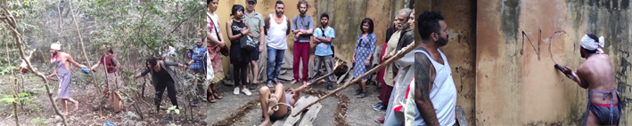 Anupam Saikia – India – Art as a tool to purify myself perfoartnet 2020