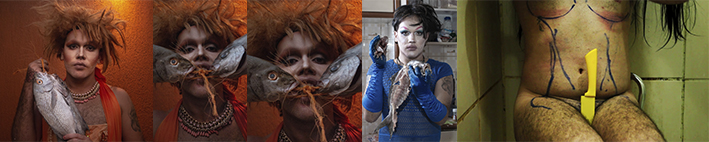 Levi Mota – Brazil - Quem são as Travestis do Fundo do Mar? Who are the transvestites of the seabed? PerfoArtNet 2020