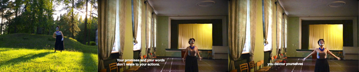 23. Melina Peña – Spain – El vacío de la nada PerfoArtnet 2020